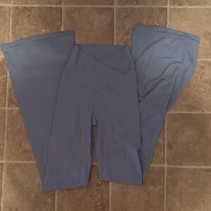 Women's Blue High-Waisted Pants